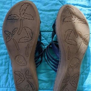 boc alisha sandal rose gold